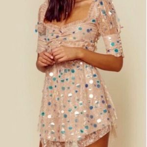 For Love & Lemons Ace mini dress S